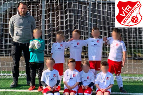 Sponsoring Vfr Marienfeld Fussbal Kinder Martin Briesner Gruppenfoto